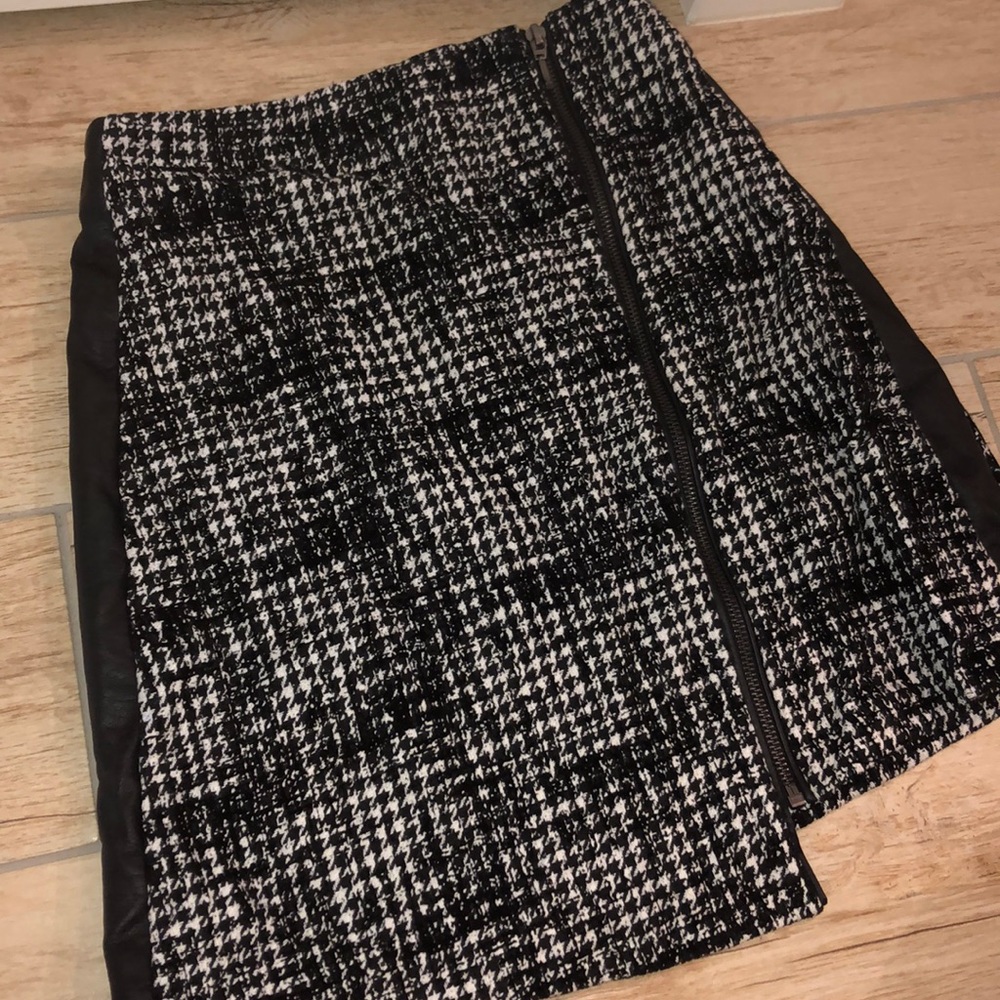 Atmosphere Houndstooth pattern skirt